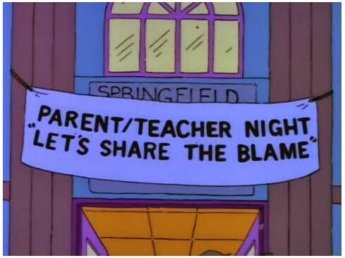Simpsons - Parent Teacher Conferences
